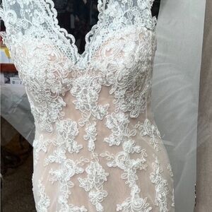 Elegant Lace Overlay Dress